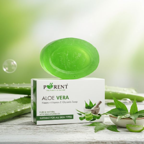Natural Aloe Vera Neem Glycerin Soap